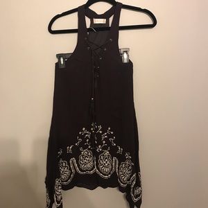 Alter’d State Lace Up Handkerchief Dress